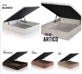 Canapé abatible y Colchón