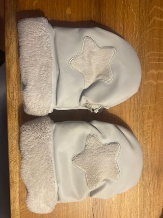 Manoplas para carrito de bebé con estrella