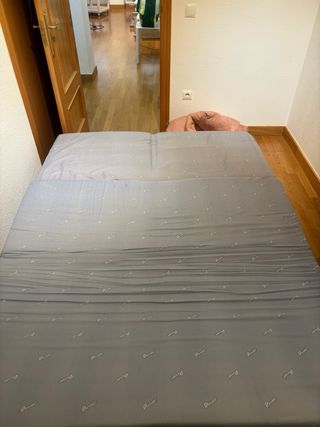 Puff cama matrimonio rosa