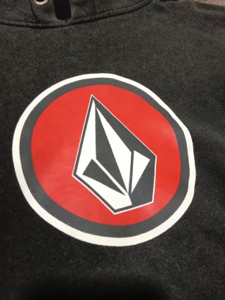 Sudadera negra Volcom Stone