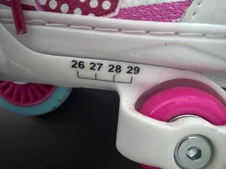 Patines Hudora 3 Ruedas Niña Rosa