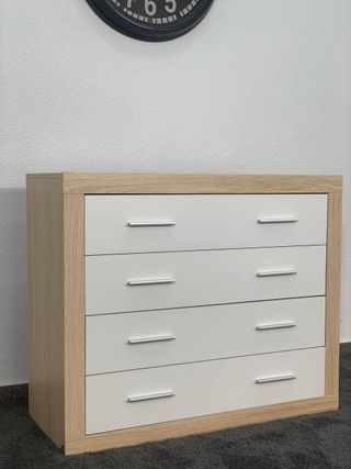 Cómoda 4 cajones nueva - muebles dormitorio