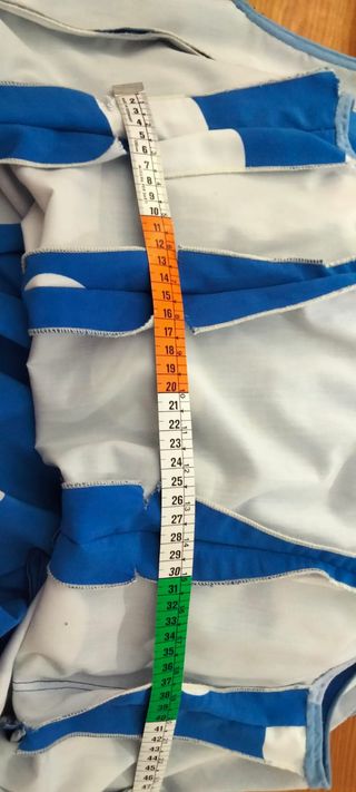 Traje Flamenca Volantes Lunares Talla 36-38