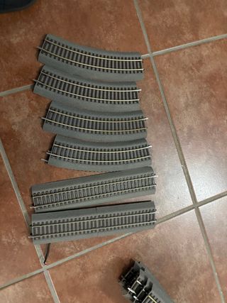 Maqueta Tren digital H0 y muchos accesorios