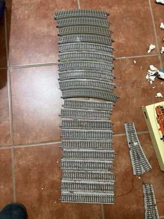 Maqueta Tren digital H0 y muchos accesorios