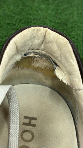 Hogan Scarpe Uomo Grigie Pelle Scamosciata Difetto