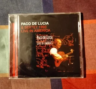 Precintado CD Paco de Lucia Sextet 1993 Live in Am