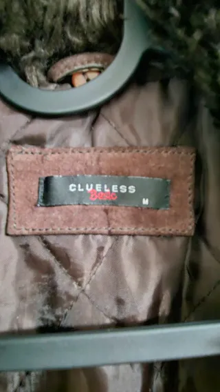 Chaqueta Ante Marrón con Borrego