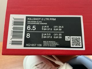 Nike Killshot 2 Ltr Prm Bianco Crema 39