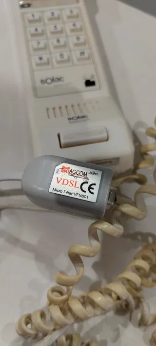 Teléfono Solac Blanco