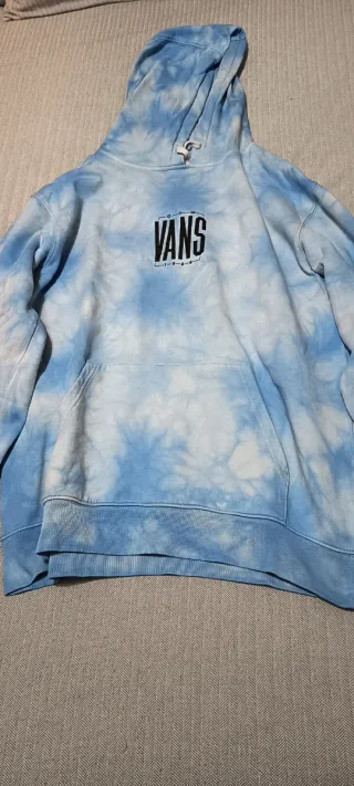 Sudadera Vans Tie-Dye Azul y Blanca