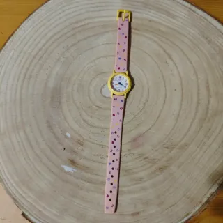 Reloj Casio infantil rosa y amarillo