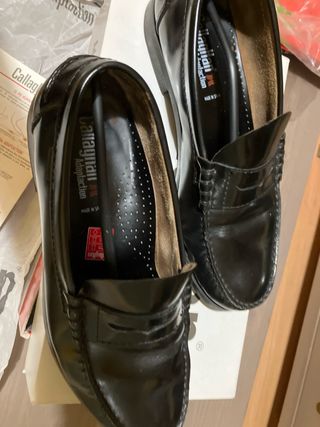 Zapatos Callaghan Negros Hombre