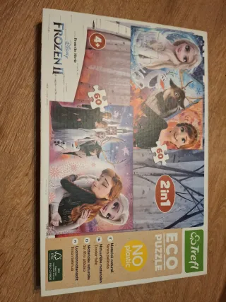 Puzzle Trefl Frozen II 2 en 1 (60 piezas)