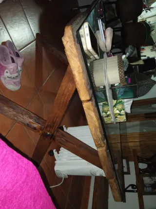 Mesa Roble Base Antigua