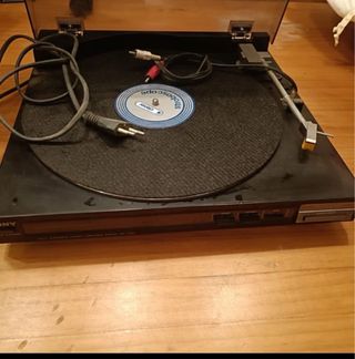 Giradischi Sony Nero