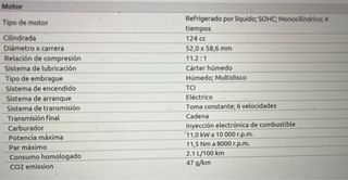 Yamaha XSR 125 Legacy Negra