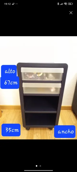 Cajonera IKEA Vintage Italiana Ref. 19589