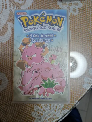 Película Pokémon VHS El Onix de Cristal