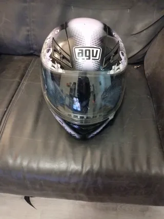 Casco Moto Integral AGV K-3 Diseño Floral