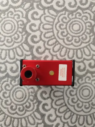 Compresor de aire fumpa pequeño rojo