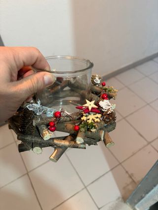 Árbol de Navidad 150cm con bolas, base y luces