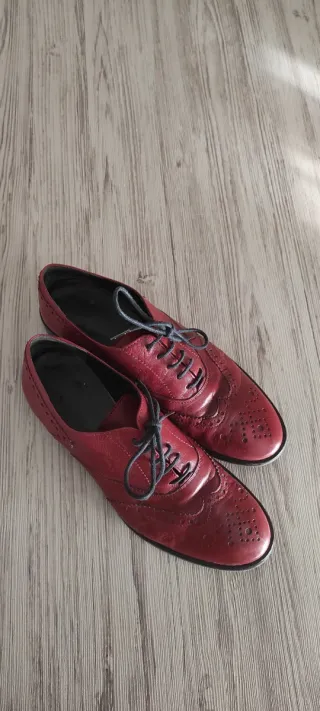 Zapatos Pons Quintana  Talla 39 Rojos