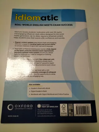 Idiomatic 2 Workbook with Digital Workbook and ...