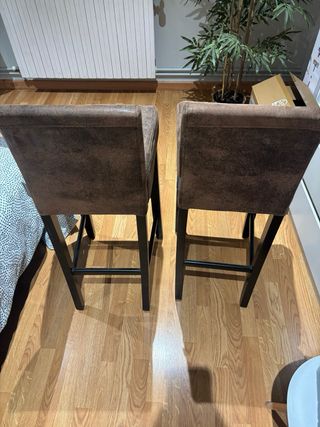 Juego de 2 sillas altas