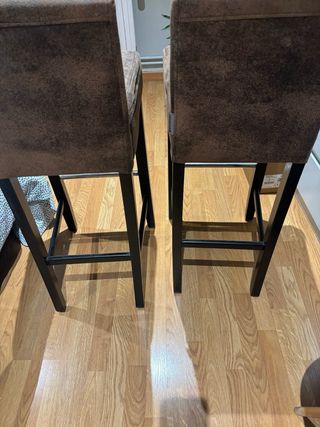 Juego de 2 sillas altas