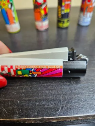 Accendini Clipper Edizione Limitata Natale Tarot
