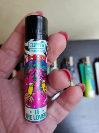 Accendini Clipper Edizione Limitata Natale Tarot