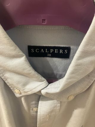 Camisa Oxford Scalpers Azul