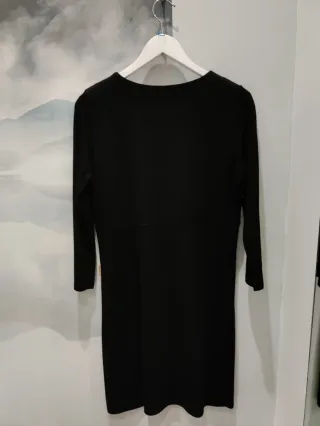 Vestido Mamatayoe negro bordado flores