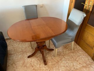 Mesa camilla extensible madera pino