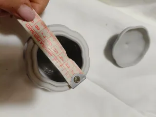 Zuccheriera in porcellana decorata