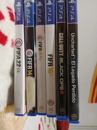 Pack 6 Juegos PS4: FIFA, Uncharted, Call of Duty