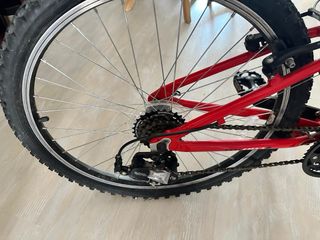 Bicicleta MTB Roja Shimano