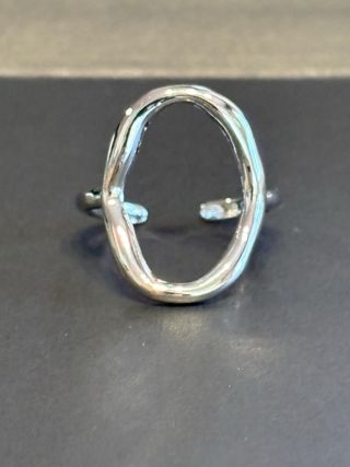 Anello Argento Regolabile