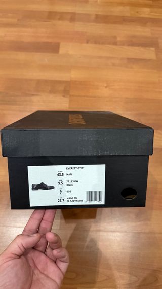 Zapatos Sebago Everett Negros