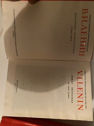 Obras Escogidas de Lenin en 3 Tomos