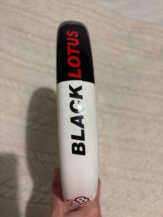 Pala de pádel Coach Black Lotus Flow Power