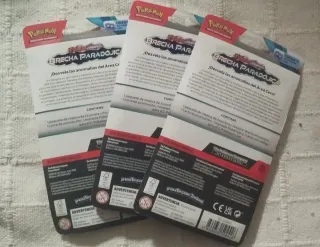 Blister Pokemon Brecha Paradojica (precio unidad)
