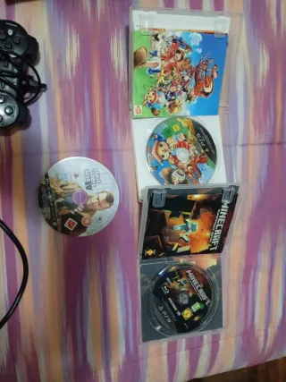 PlayStation 3 con controller e giochi formattata