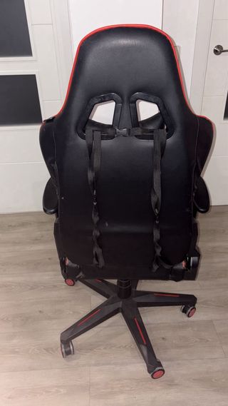 Silla Gaming Hbada Negra y Roja