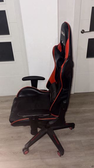 Silla Gaming Hbada Negra y Roja