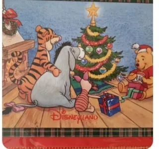 3 Postales Navideñas Disneyland Paris Nuevas