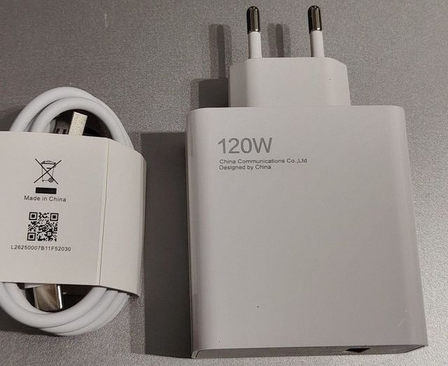 Caricabatterie rapido 120W Xiaomi OPPO OnePlus compatibile