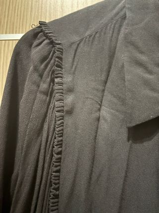 Camisa Zara XL Negra Nueva Sin Etiqueta