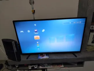 Consola Sony PlayStation 3  FAT Negra SIN MANDOS